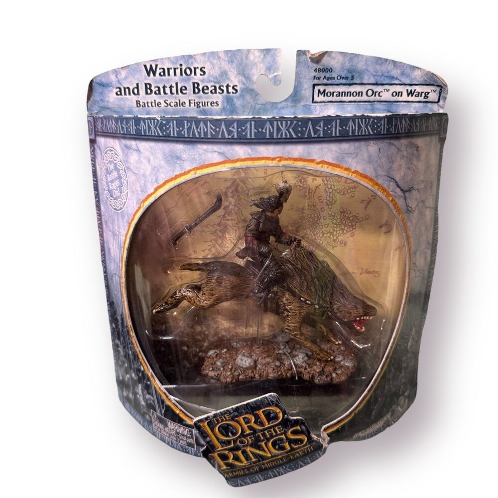 Lord Of The Rings Armies‎ Of Middle Earth Morannon Orc On Warg Action Figure